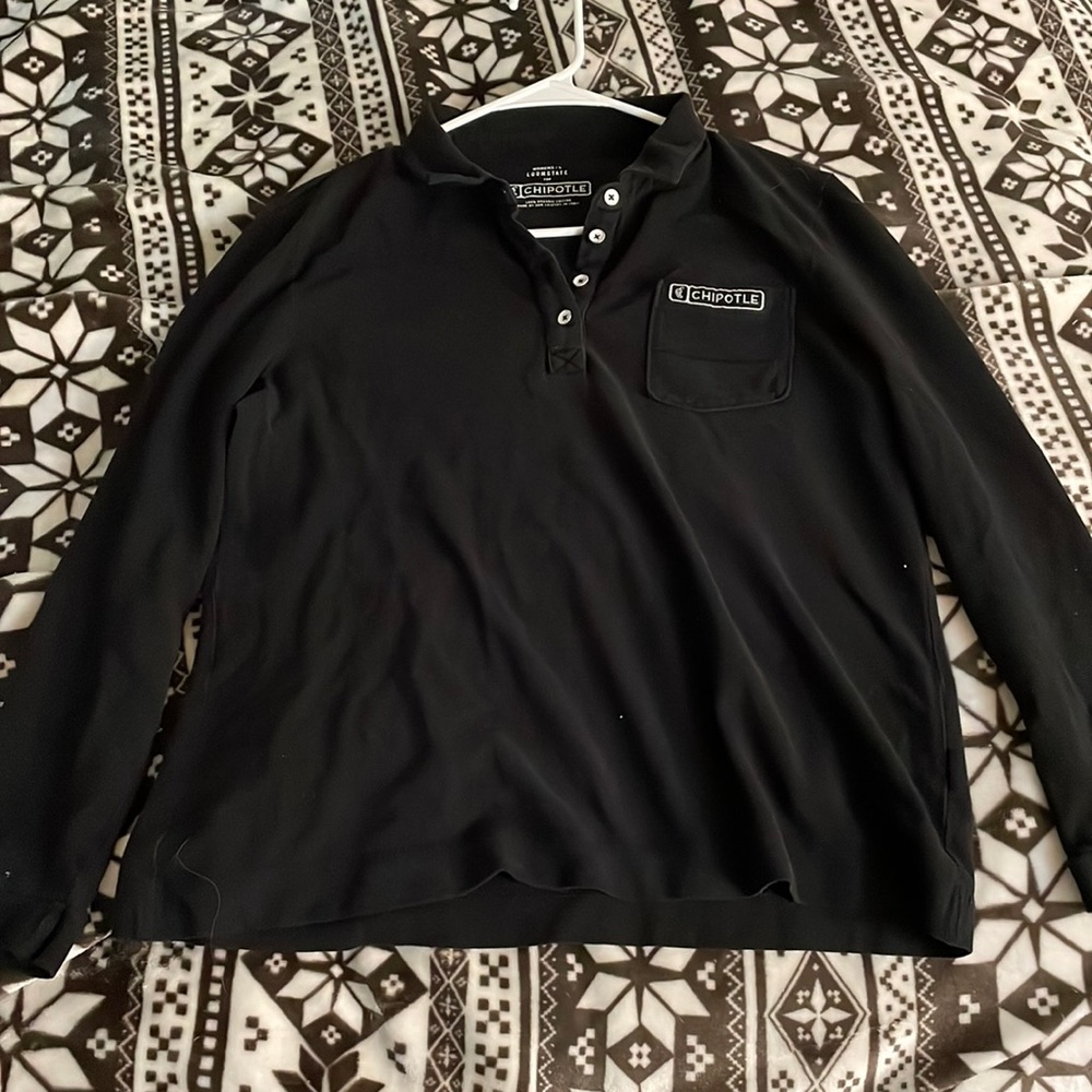Long sleeve chipotle polo